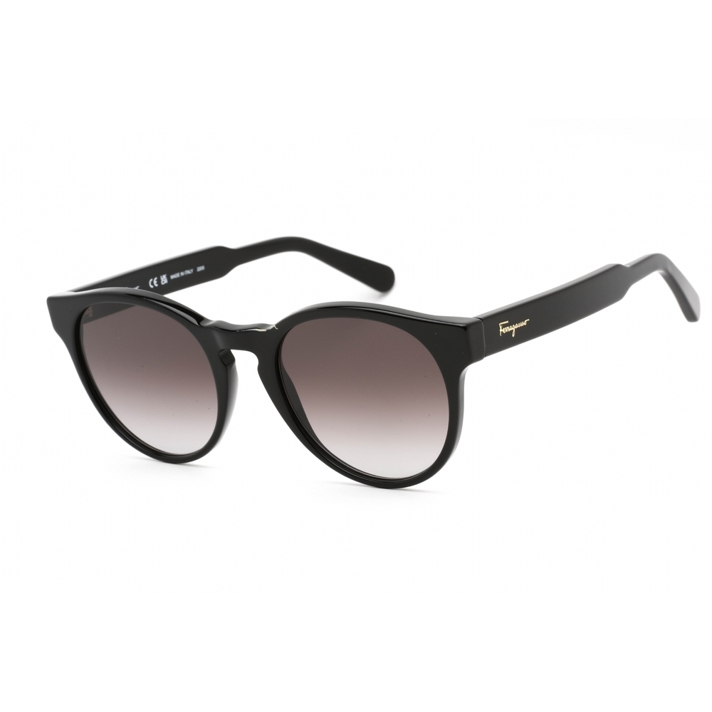 Salvatore Ferragamo SF1068S Sunglasses Black Acetate Round